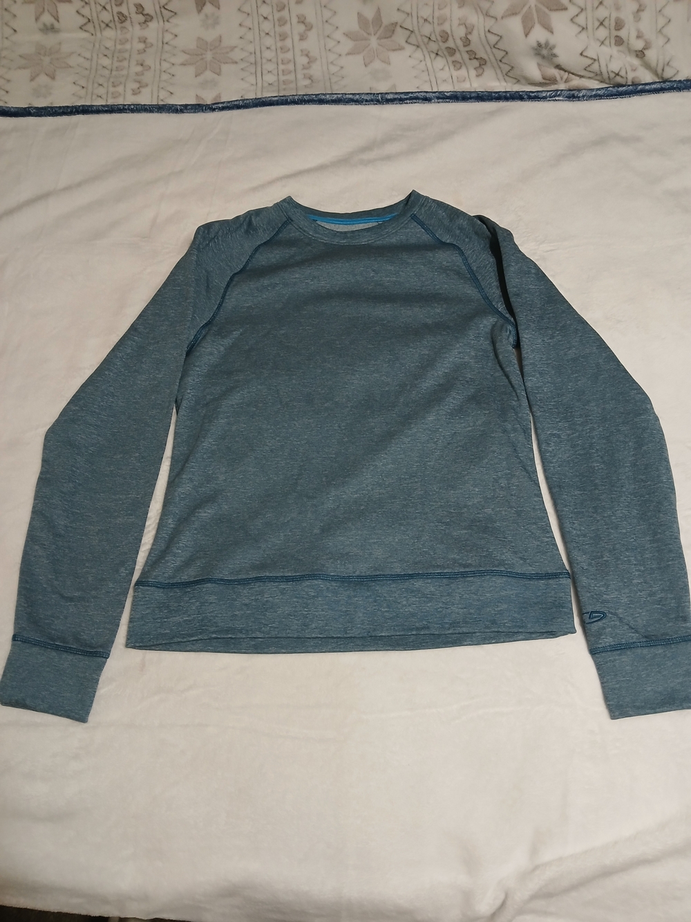 Women's Champion Athletic Lightweight Sweater - Blue